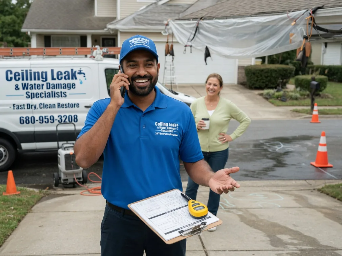Ceiling Leak Cleanup Walnut Grove, AL FAQs